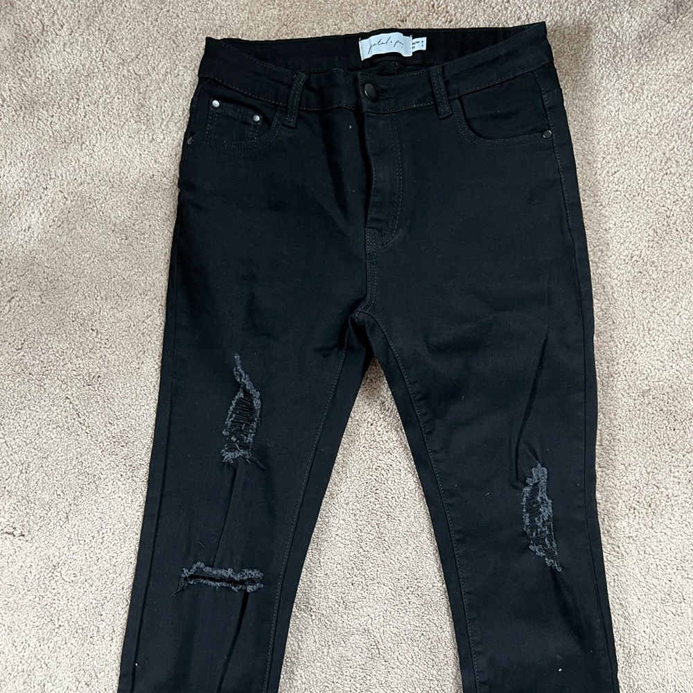 NWOT Petal and Pup Highwaisted Black Jeans